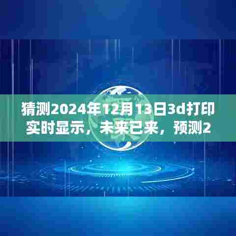 2024年3D打印技术革新,实时显示引领未来