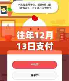 支付宝卡通革新瞬间，实时到账的里程碑纪念——历年12月13日回顾