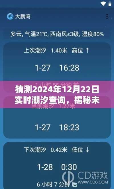 揭秘未来潮汐动态，预测分析2024年12月22日潮汐查询结果揭秘