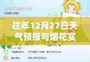 往年12月27日气象预报与烟花燃放实况追踪