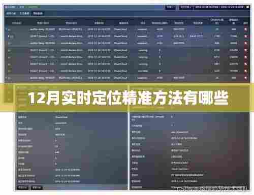 实时定位精准方法大盘点，12月最新定位技巧