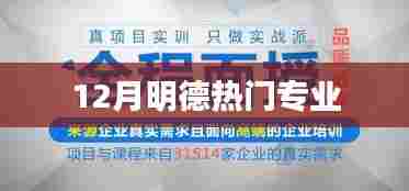 明德热门专业解读,深度了解十二月热门专业