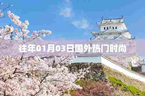 国外时尚风潮,历年一月三日盘点