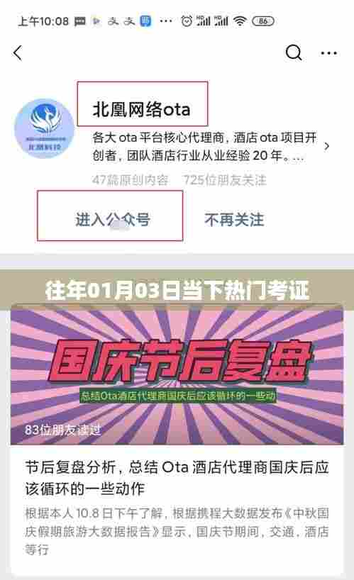 往年1月3日热门考证解析