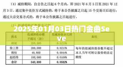2025年元旦热门金曲Seve上榜