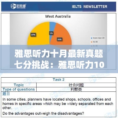 雅思听力十月最新真题七分挑战：雅思听力10 