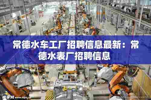 常德水车工厂招聘信息最新：常德水表厂招聘信息 
