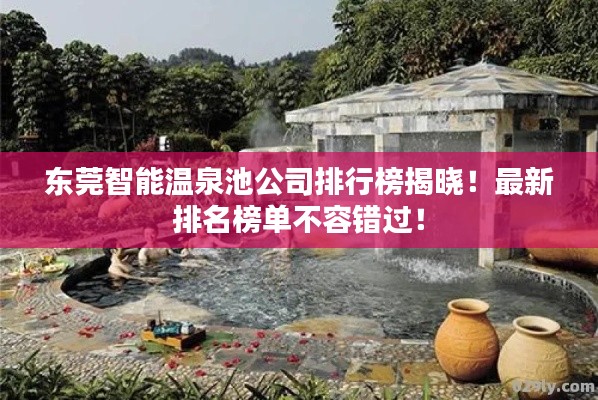 东莞智能温泉池公司排行榜揭晓!最新排名榜单不容错过!