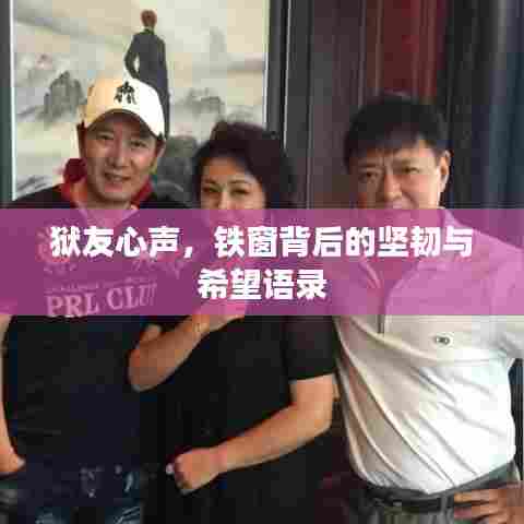 狱友心声，铁窗背后的坚韧与希望语录