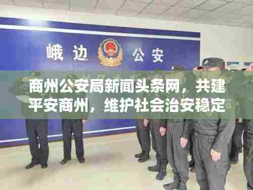 商州公安局新闻头条网,共建平安商州,维护社会治安稳定